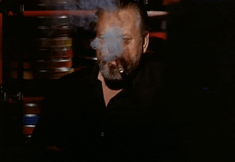 Orson Welles Smoking GIF by Fandor