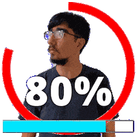 80 Percent Sticker