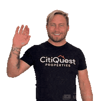 Say Hi Hello Sticker by CitiQuest Properties