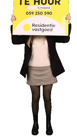 Te Huur Sticker by Residentie Vastgoed