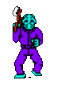 friday the 13th jason Sticker by Leroy Patterson