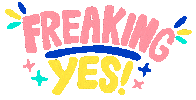 Happy Yes Sticker