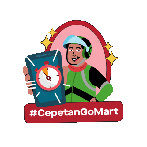 Cepet Sticker by Gojek Indonesia
