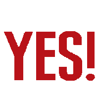 yes Sticker