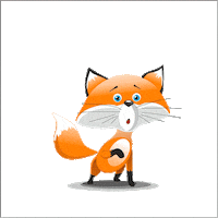 natkart fox hearts любовь день святого валентина Sticker