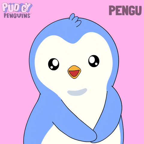 Penguin Thank You GIF by Pudgy Penguins