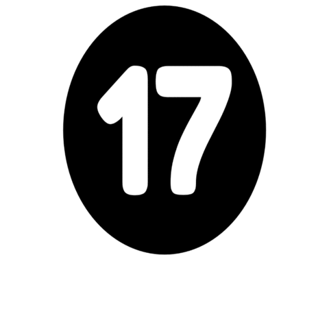 Number Blanco Sticker