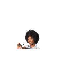 Afro Hair Sticker by pelobueno.co