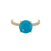 Gold Ring Sticker by The SISS BLISS