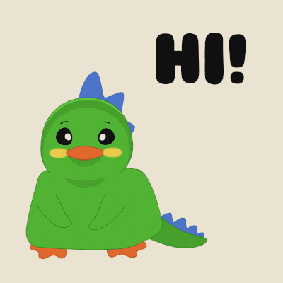 Hallo Rubber Duck GIF by MeetDuckey