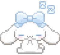 Hello Kitty Sleeping Sticker