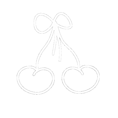 Bow Cherry Sticker