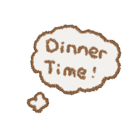 DuckyGreg dinner supper dinnertime duckygreg Sticker