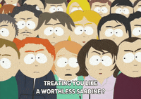 mad crowd GIF by South Park 
