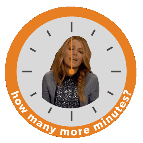 Bored Time To Leave Sticker by Blake Lively Fan