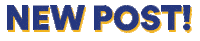 New Post Sticker by ultramagic
