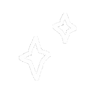 Glitter 白 Sticker