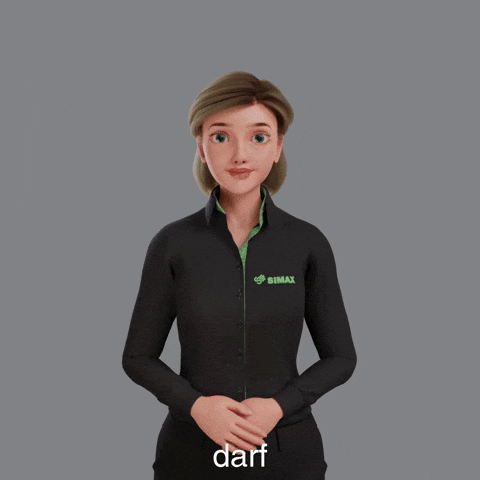 Avatar Darf GIF by Sign Time - SiMAX