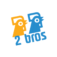 twobros_au 2 bros two twobros Sticker