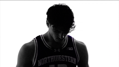 Look Up GIF by Northwestern Athletics