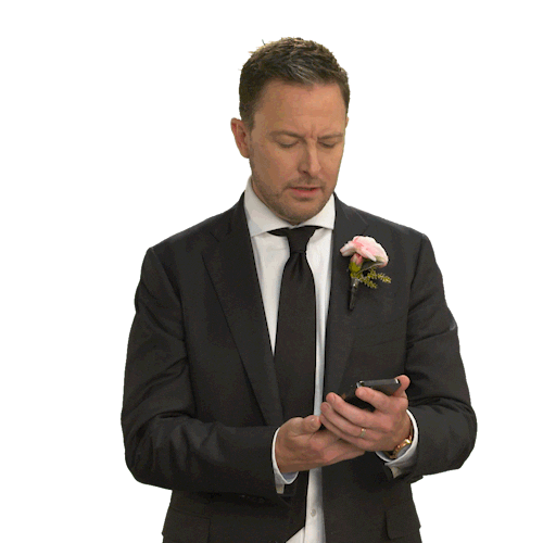 Phone Reaction Sticker by Married At First Sight