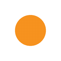 Orange Circle Sticker by Solaride