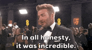 David Beckham Bafta Film Awards GIF by BAFTA