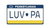 Pennsylvania License Plate Sticker by PA Governor's Office