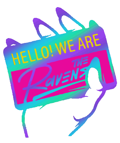 Ravens Sticker by ASF brush
