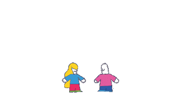 Best Friends Big Hug Sticker by Filmora Video Editor Español