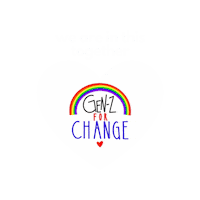 genzforchange hearts heartbeat genz in this together Sticker