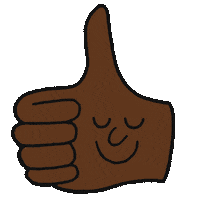 White House Thumbs Up Sticker by No Labels