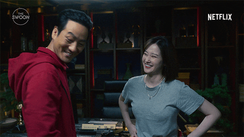 Happy Korean Drama GIF by Netflix K-Content