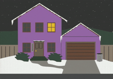 night time house GIF by South Park 