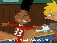 hey arnold nick splat GIF
