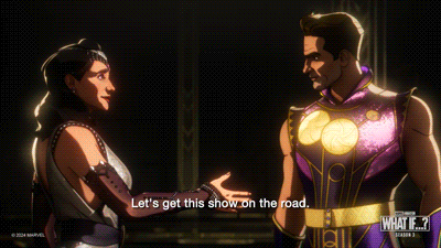 Work Together What If GIF by Marvel Studios