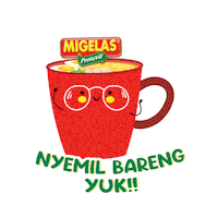 Snack Mug Sticker by mayoraid
