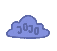 Cloud Sticker by popandpartners
