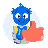 Wited cool like robot feliz Sticker