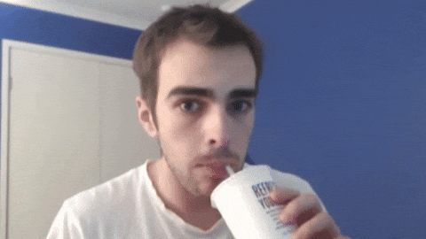 Streamer Drinking GIF