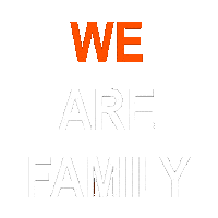 We Are Family Sticker by designofficesfamilie