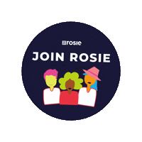 Join Rosie Sticker by We Are Rosie