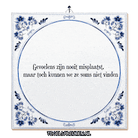 Troost Ontspanning Sticker by Tegelspreuken.nl