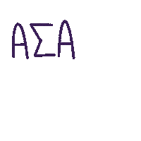 Alpha Sigma Alpha Sorority Sticker