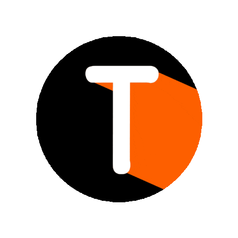 Orange Abc Sticker