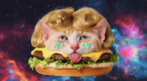 Cat Weed GIF by Anne Horel