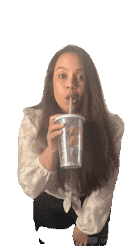 larida awkward drinks lara oke Sticker