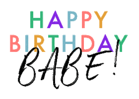 Celebrate Happy Birthday Sticker by Beauty by Earth