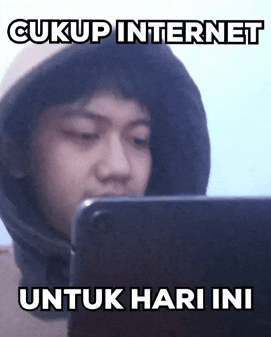 sedseda giphycreatortest cukup internet untuk hari ini GIF