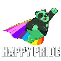 Happy Rainbow Sticker by SuperVerse